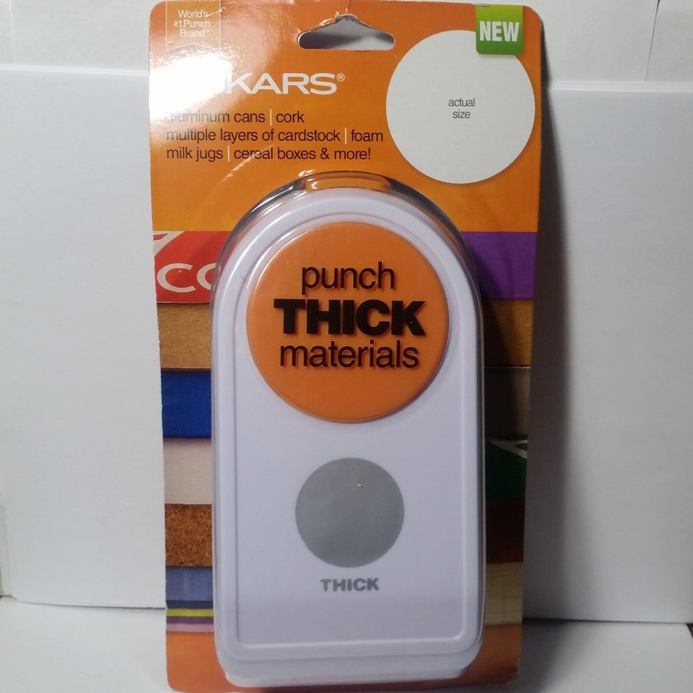 Fiskars Punch Thick Material Craft Punch Circle 2"